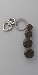 Juicy Couture Crystal Stone Stone Keychain  