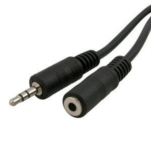  5mm Stereo Audio Extension Cable Plug Mini Jack M F Male Female