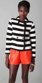 M Missoni Striped Knit Jacket