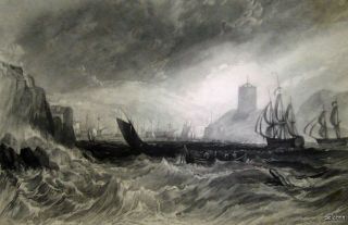 Harbours of England J M w Turner Engravings 1856