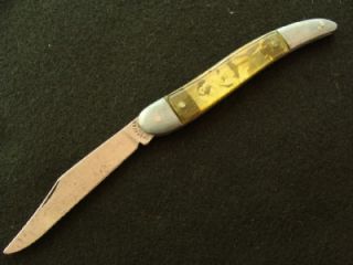 Vintage Thornton USA Pinup Girl Risque Lady Pocket Tickler Knife