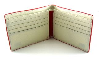 Fold Jetstream Red Full Size Bifold Wallet