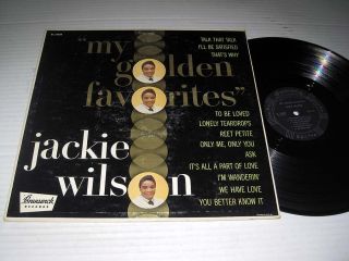 Jackie Wilson My Golden Favorites Brunswick Mono
