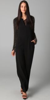 3.1 Phillip Lim Jumpsuit with Beaded Sleeves