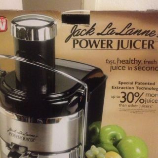 Jack Lalanne Power Juicer Stainless Steel