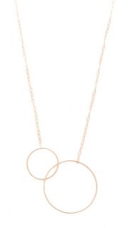 ginette_ny Double Circle Necklace