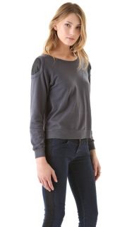 So Low Long Sleeve Pullover with Shoulder Patches