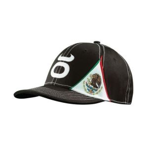 Jaco Clothing MMA UFC Tenacity Team Mexico Flex Black Hat Cap s M