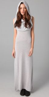 ONE by Spring & Clifton Pyramide Hooded Cowl Maxi Dress