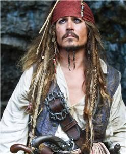 Jack Sparrow Baldric Genuine Leather Screen Accurate Sale