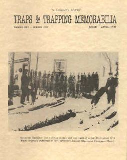 Vintage 1910 Wolf Trappers Ray Thompson E J Dailey Trapping Tricks