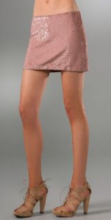 Haute Hippie Sequin Miniskirt
