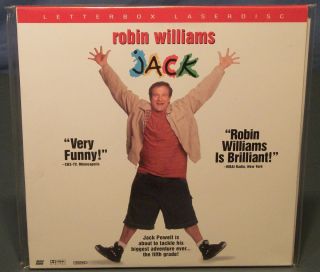 Jack Robin Williams Laser Videodisc Laserdisc Extended Play