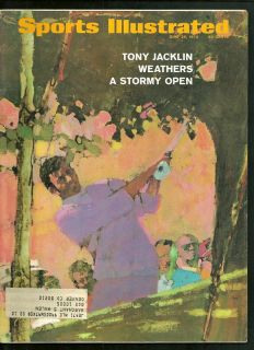 1970 Sports Illustrated Tony Jacklin Wins US Open Golf