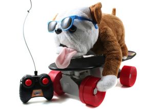 Jada Toys Buddy Remote Control Skateboarding Dog 84085