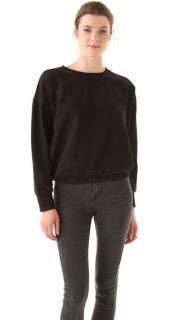 BLK DNM Oversized Sweatshirt with Dropped Shoulder