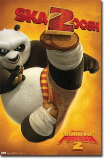Dreamworks Kung Fu Panda 2 2011 Jack Black Movie Poster