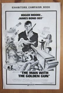 Man with The Golden Gun UK Orig Pbk 1974 James Bond R Moore