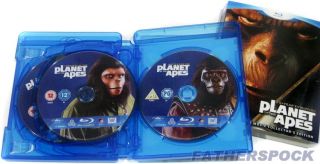 Planet of The Apes 40 Year Evolution Blu Ray Box Set