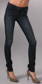 J Brand Marta Mid Rise Skinny Jeans