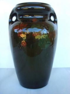 Vintage Loy Nel McCoy Art Pottery Huge Two Handle Vase