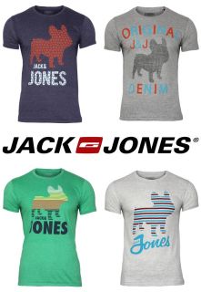 Jack Jones T Shirt Logo Tee GR s M L XL XXL Neu