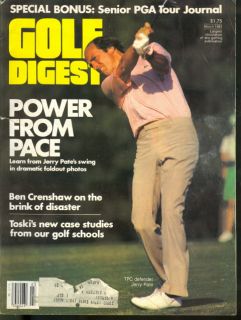 1983 Golf Digest Jerry Pates Power from Pace