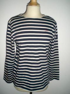 RARE New St James France Coco Film Swag Nautical Unisex Knit Top Navy