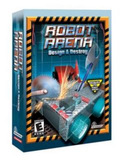 Robot Arena Design & Destroy NEW IN BOX Realistic Metal crushing