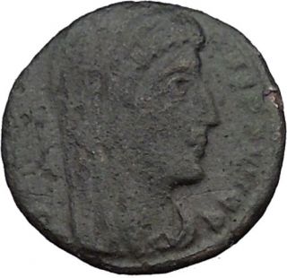 Constantine I The Great 337AD Ancient Roman Coin Christian Deification