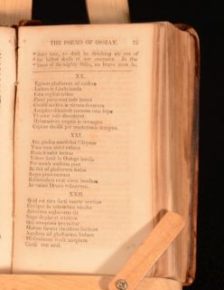 1813 The Poems of Ossian Translated James Macpherson Vol I