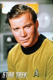 Star Trek The Original Series James T Kirk William Shatner Poster