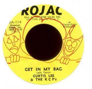 Curtis Lee KCPs Everbodys Going Wild on Rojac Northern Soul 45 Hear