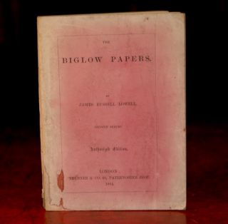 1864 The Biglow Papers James Russell Lowell
