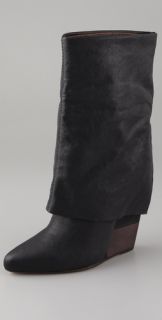 Blonde Ambition Adriana Wedge Boots