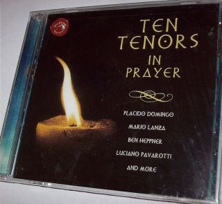 10 Tenors in Prayer Pavarotti Domingo Lanza RCA Add CD Factory SEALED