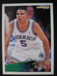 Jason Kidd 94 95 Fleer Basketball Rookie