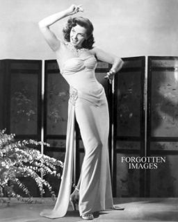 Jane Russell Slinky Evening Dress Photograph