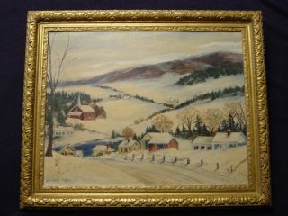 Janet E Turner 1957 Impressionist Oil Painting Listed