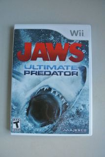 Jaws Ultimate Predator Game Complete Nintendo Wii