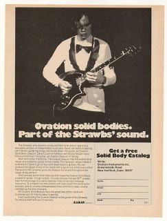 1976 Strawbs Dave Lambert Ovation Solid Body Deacon Guitar Photo Print