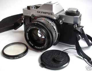 573 Vintage Japan SLR Camera Olympus OMG Lens Zuiko