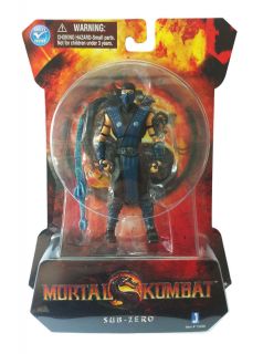 Jazwares Mortal Kombat 9 Sub Zero Figure 4 in Hand