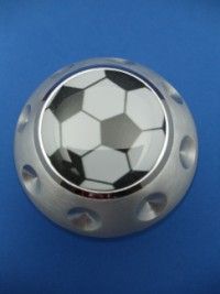 Soccer Ball Sign Logo Aluminum Gear Shift Knob 231