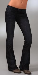 William Rast Bell Flare Ankle Jeans with Flap Pockets