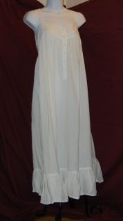 Victoria Secret White Baby Doll Lingerie Nightgown MIDI Tank Shirt