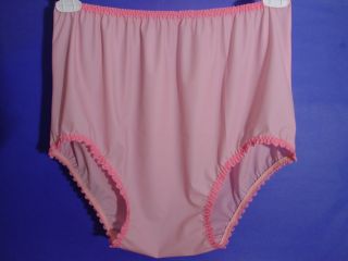 Latex Rubber Slick Comfort Sissy Panties Pink