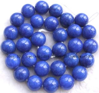 6mm 8mm 10mm 12mm 14mm 16mm Blue Jasper Round Loose Beads 15