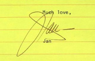 Janis Paige Vintage 1979 Original Signed Typewritten Letter TLS