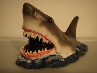JAWS movie resin bruce shark RARE fan made /TOY/ memorabilia, not